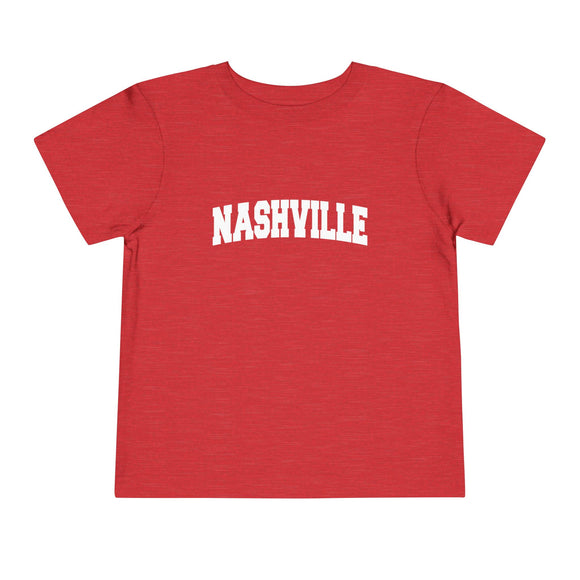 Nashville, Tennessee Toddler Graphic Tee - Kids Nashville Vacation T-Shirt