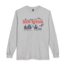 Red River, New Mexico Après-ski Long Sleeve Shirt - Mountain Retro Skiing-1