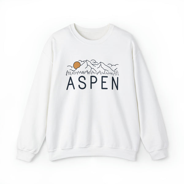 Aspen, Colorado Sweatshirt - Unisex Crewneck Aspen Sweatshirt