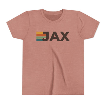 Buy heather-mauve Jacksonville, Florida Youth Tee - JAX T Shirt
