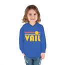 Vail, Colorado Toddler Hoodie - Retro Sunrise Unisex Vail Toddler Sweatshirt-8