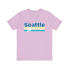 Seattle, Washington T Shirt - Sailboat Graphic Tee