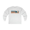 North Carolina Long Sleeve Shirt - Retro Unisex North Carolina Long Sleeve Tee