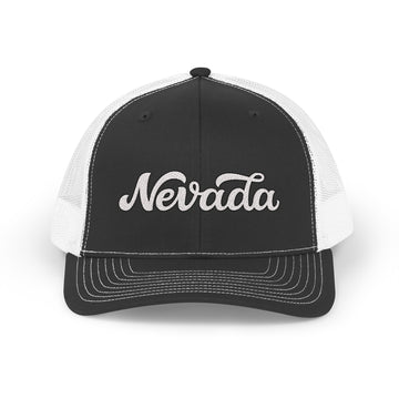 Nevada Snapback Trucker Cap - Embroidered Nevada Hat - 0