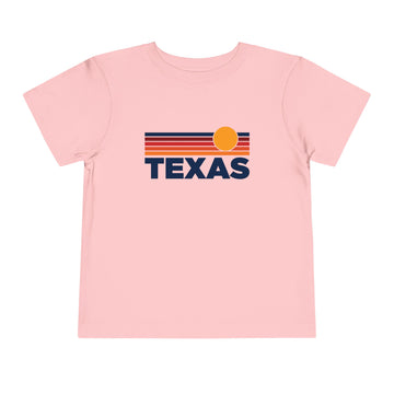 Buy pink Texas Toddler T-Shirt - Retro Sun Tee
