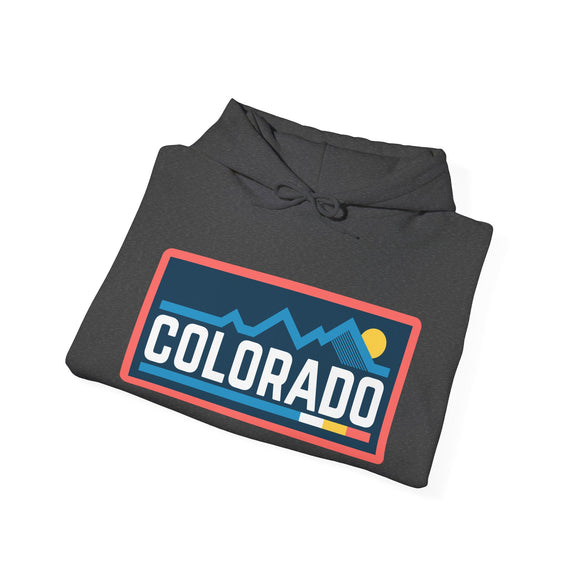 Colorado Hoodie - Sun Unisex Colorado Hoodie Graphic Sweatshirt