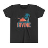 Irvine, California Youth Shirt - Retro Palm Tree Irvine Kid's T-Shirt