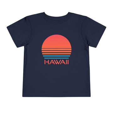 Hawaii Toddler T-Shirt - Retro 80s Unisex Toddler Hawaii Shirt