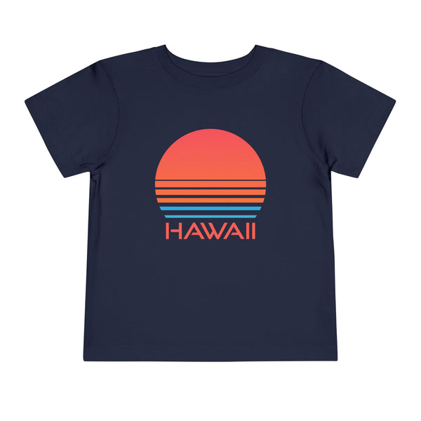 Hawaii Toddler T-Shirt - Retro 80s Unisex Toddler Hawaii Shirt