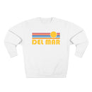 Premium Del Mart, California Retro Sun Graphic Sweatshirt-2