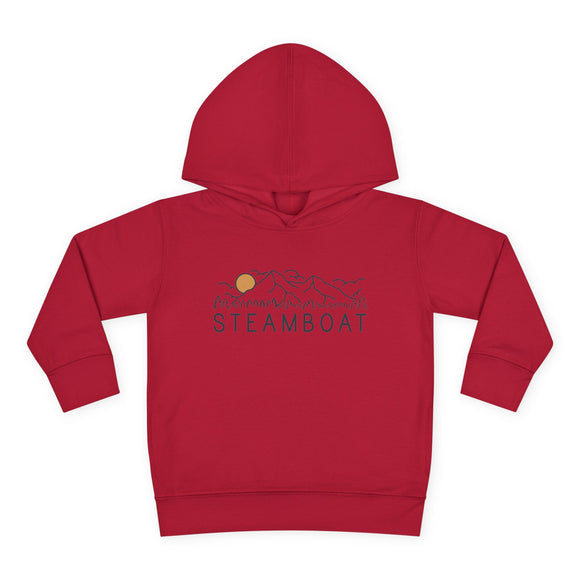 Steamboat, Colorado Toddler Hoodie - Unisex Steamboat Toddler Sweatshirt