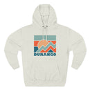 Durango, Colorado Hoodie - Retro Mountain Unisex Sweatshirt-6