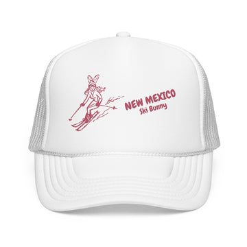 Buy white New Mexico Ski Bunny Foam Trucker Hat