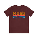 Moab, Utah Shirt - Mountain Sunset Unisex Moab T-Shirt-68