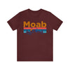 Moab, Utah Shirt - Mountain Sunset Unisex Moab T-Shirt