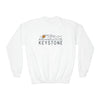 Keystone, Colorado Youth Sweatshirt - Unisex Kid's Keystone Crewneck Sweatshirt