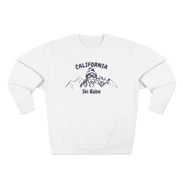 Premium California Ski Babe Sweatshirt - 0