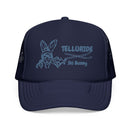 Telluride, Colorado Ski Bunny Trucker Hat-3