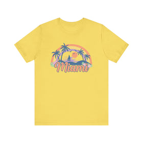 Miami, Florida T-Shirt - Retro Beach Unisex Miami Shirt