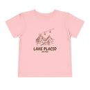 Lake Placid, New York Toddler T-Shirt — Vintage Gondola Ski Mountain Tee-4