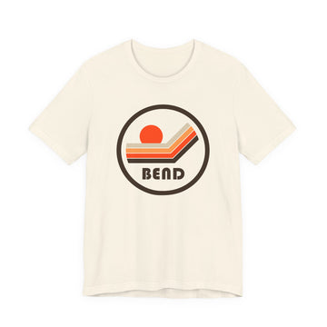 Buy natural Bend, Oregon T-Shirt - Sunset Mountain Graphic Tee