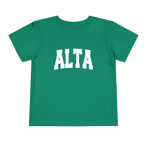 Alta, Utah Toddler Graphic Tee - Kids Alta Vacation T-Shirt