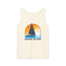 Rhode Island Sailboat Tank Top | Comfort Colors 100% Cotton-2