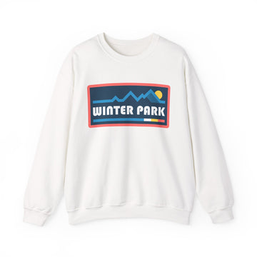 Winter Park, Colorado Sweatshirt - Mountain Graphic Crewneck