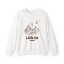 Ludlow, Vermont Mountain Gondola Sweatshirt, Travel Graphic-2