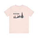 Colorado T-Shirt Retro - Adult Unisex Ski Mountain Gondola Colorado T Shirt-1