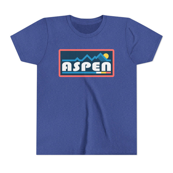 Aspen, Colorado Youth Graphic Tee - Kids Aspen T Shirt