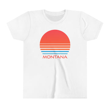 Montana Youth Shirt - Retro 80s Montana Kid's T-Shirt
