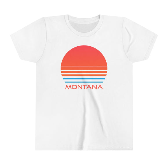 Montana Youth Shirt - Retro 80s Montana Kid's T-Shirt