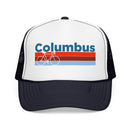 Columbus, Ohio Trucker Hat - Foam Columbus Bike Cap-5