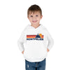 Montpelier, Vermont Toddler Hoodie - Unisex Mountain Montpelier Pullover Sweatshirt, Kids Hooded Jumper, Vermont Souvenir