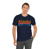 Alaska T-Shirt - Mountain Sunset Unisex Alaska Shirt