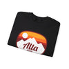 Alta, Utah Sweatshirt - Unisex Retro Ombre Crewneck Alta Sweatshirt