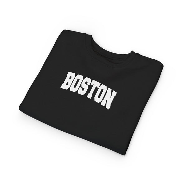 Boston, Massachusetts Toddler Sweatshirt - Boston Toddler Crewneck Sweatshirt