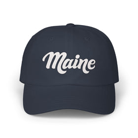 Maine Dad Hat - Embroidered Maine Classic Dad Cap