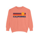 California Sunset Stripes Sweatshirt | Comfort Colors - 100% Cotton-2