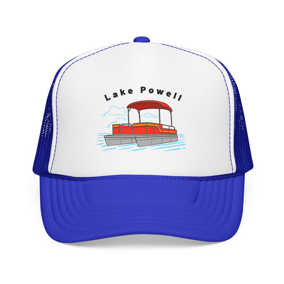 Lake Powell Trucker Hat - Pontoon Boat