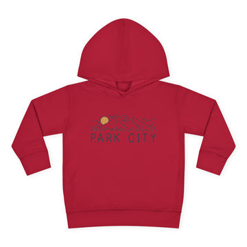 Buy vintage-red Park City, Utah Toddler Hoodie - Unisex Park City Toddler Sweatshirt
