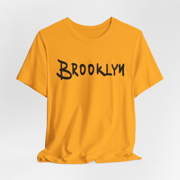 Brooklyn, New York T-Shirt - Graffiti Text 100% Cotton