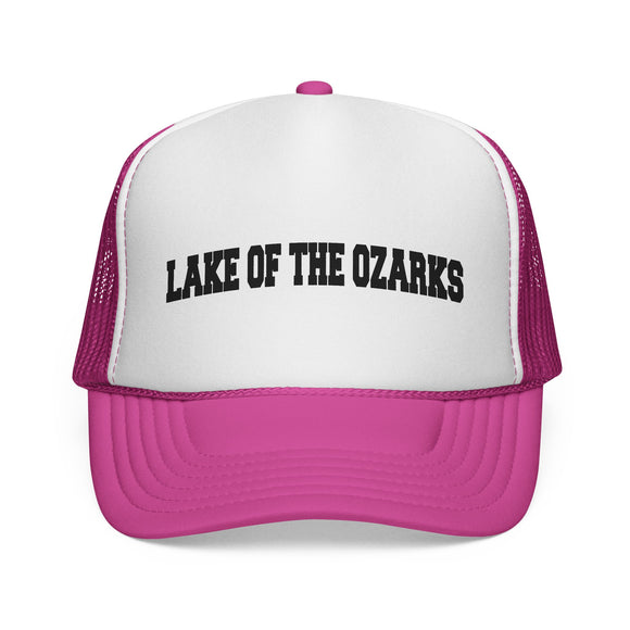 Lake of the Ozarks, Missouri Collegiate Style Trucker Hat