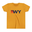 Wyoming Youth Tee - Retro WY T-Shirt-3