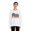 Telluride, Colorado Sweatshirt Retro Mountains, Telluride Unisex Graphic Crewneck