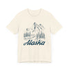 Alaska Graphic Tee - Mountain Illustration Alaska T Shirt