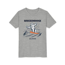Breckenridge, Colorado Yeti Snowboard Youth Tee - Kids Skiing Shirt-3