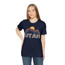 Utah T Shirt Retro Mountain - Unisex Utah Shirt-89