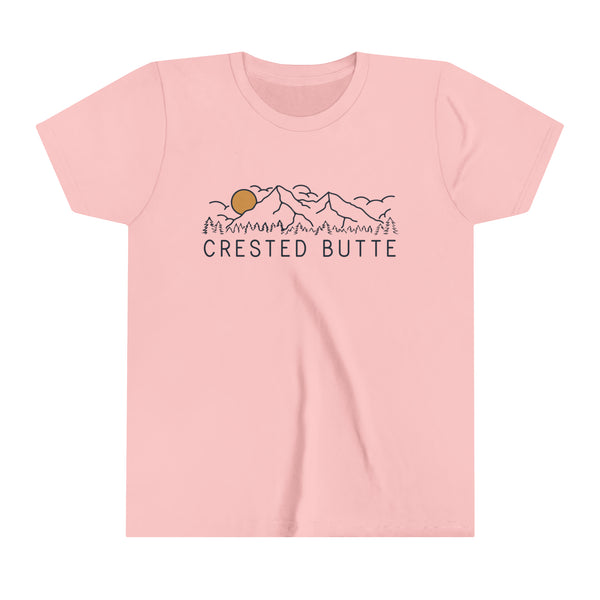 Crested Butte, Colorado Youth T-Shirt - Kids Crested Butte Shirt